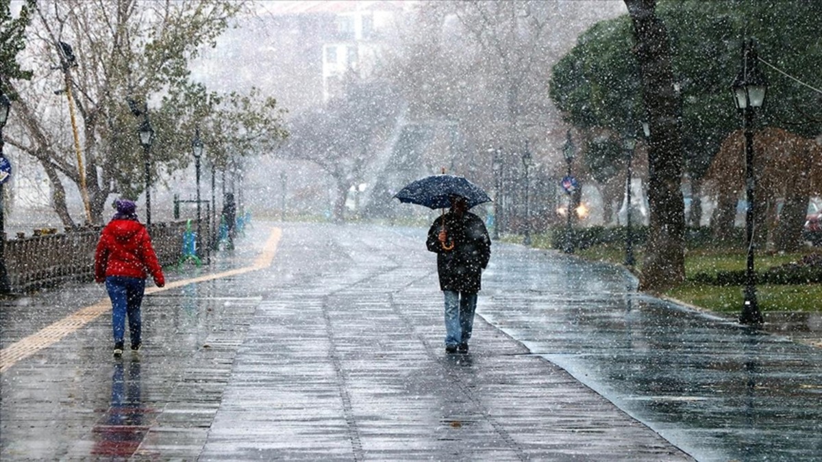 İstanbul da kar yağışı başlıyor! Meteoroloji den 68 il i&ccedil;in uyarı, G&ouml;rsel 1
