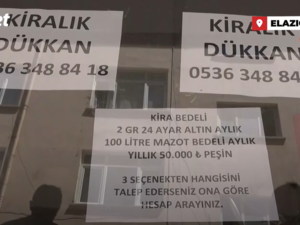 B&ouml;yle 'kiralık' ilanı g&ouml;r&uuml;lmedi: Kirayı 400 ekmekten 100 litre mazota &ccedil;ekti