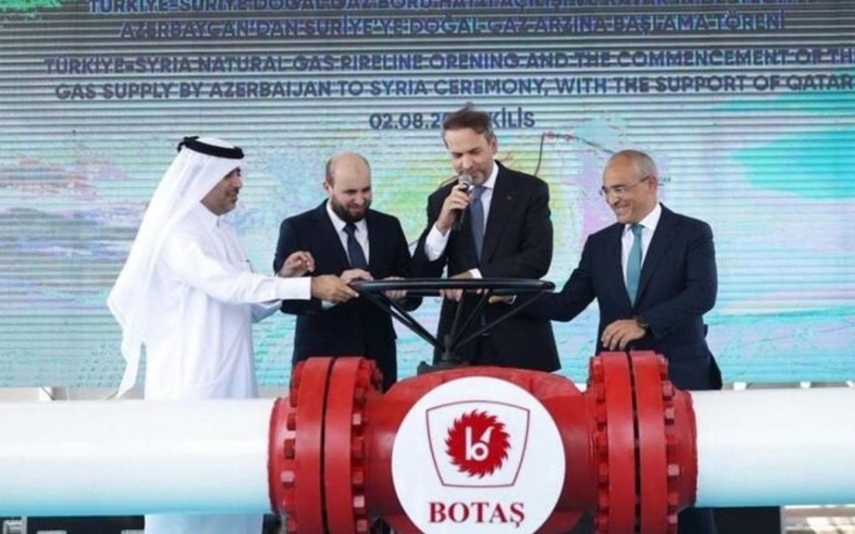 T&uuml;rkiye-Suriye doğal gaz hattına ilişkin ortak a&ccedil;ıklama, G&ouml;rsel 1