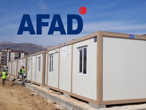 AFAD a&ccedil;ıkladı: 175 konteyner kuruldu