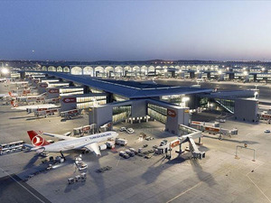 İstanbul Havalimanı g&uuml;nl&uuml;k 1635 u&ccedil;uşla Avrupa'nın en yoğun havalimanı oldu