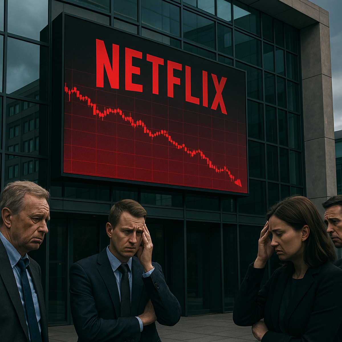 Netflix&rsquo;te Y&ouml;netmen Koltuğu Boş, Hisse Senaryosu D&uuml;ş&uuml;şle Yazılıyor, G&ouml;rsel 1