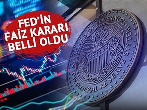 SON DAKİKA| Piyasalar merakla bekliyordu! Fed'in faiz kararı belli oldu