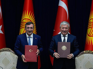 Kırgızistan-T&uuml;rkiye H&uuml;k&uuml;metlerarası Karma Ekonomik Komisyonu 12. Toplantısı yapıldı