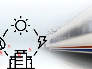 Hızlı trende b&uuml;y&uuml;k d&ouml;n&uuml;ş&uuml;m: G&uuml;neş enerjisine ge&ccedil;iş yapıldı
