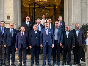 DTO Başkanı Erdoğan, Londra&rsquo;da temaslarda bulundu