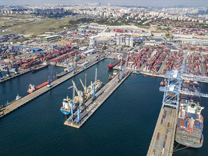 T&uuml;rkiye'nin limanlarında 9 ayda 409,6 milyon ton y&uuml;k elle&ccedil;lendi