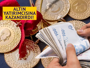 Altına g&uuml;venen kazandı! 3 yılda y&uuml;zde 453 getiriyle enflasyonu solladı