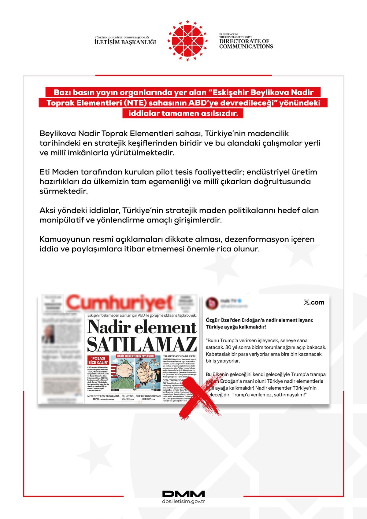 Resmi a&ccedil;ıklama geldi: Nadir elementler ABD&rsquo;ye mi satılıyor?, G&ouml;rsel 1