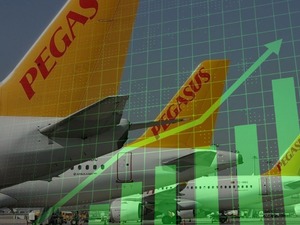 Pegasus u&ccedil;uşa ge&ccedil;ti: Eyl&uuml;l'de yolcu sayısı arttı