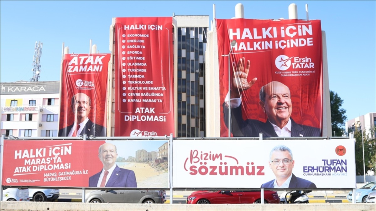 Kıbrıs sandıkta! Cumhurbaşkanlığı seçiminin ilk turu başladı, Görsel 1