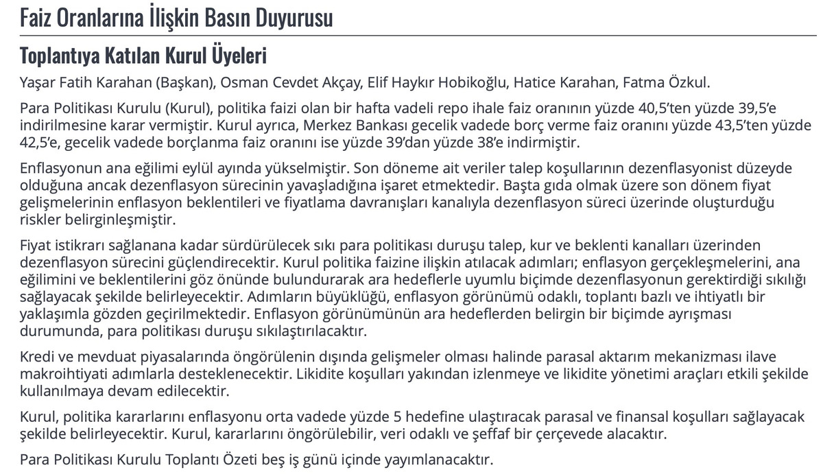 Merkez Bankası faizi indirdi ama g&ouml;n&uuml;ls&uuml;z m&uuml;?, G&ouml;rsel 1