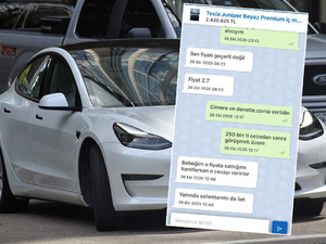 Tesla ilanında şaşırtan yanıt: &ldquo;İlan fiyatı ge&ccedil;erli değil, bebeğim&rdquo;