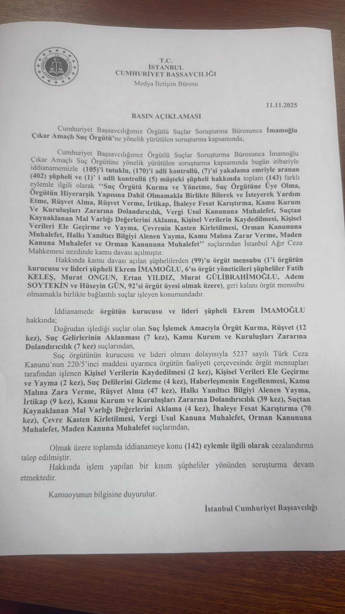 İBB iddianamesi tamamlandı! İşte İmamoğlu i&ccedil;in istenen ceza, G&ouml;rsel 1