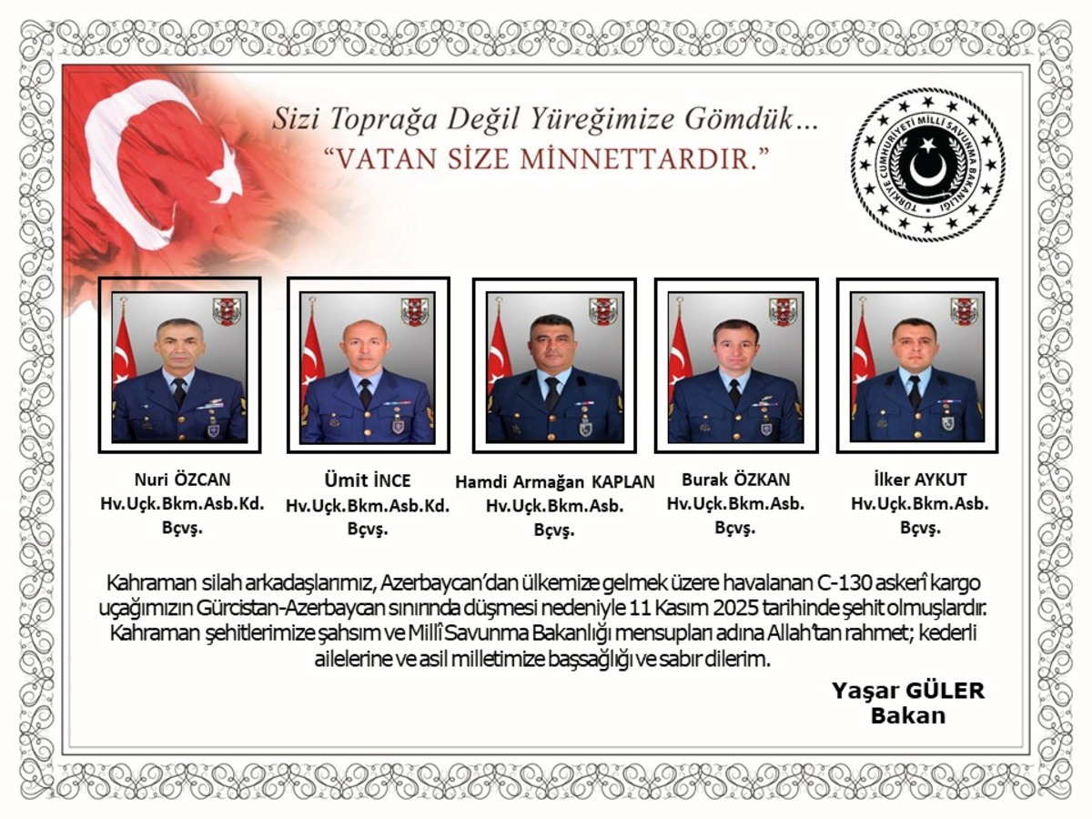 MSB, d&uuml;şen kargo u&ccedil;ağındaki askerlerin kimlik bilgilerini paylaştı, G&ouml;rsel 3