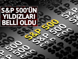 S&P 500&rsquo;&uuml;n yıldızları belli oldu! Bir ayda dolar bazında y&uuml;zde 40&rsquo;a yakın getiri sağladılar