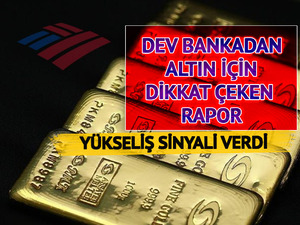 Bank of America&rsquo;dan Altın İ&ccedil;in Flaş Rapor: &ldquo;Y&uuml;kseliş Daha Yeni Başlıyor Olabilir&rdquo;