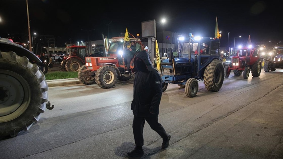 Yunanistan da çiftçiler eylem kararı aldı, Görsel 1