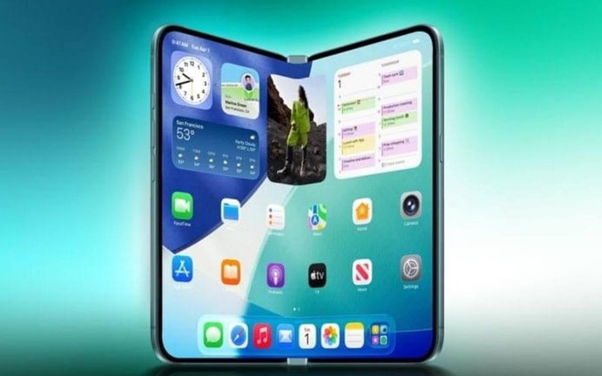 Apple hayranları d&ouml;rt g&ouml;zle bekliyor: Katlanabilir iPhone un fiyatı sızdırıldı, G&ouml;rsel 1