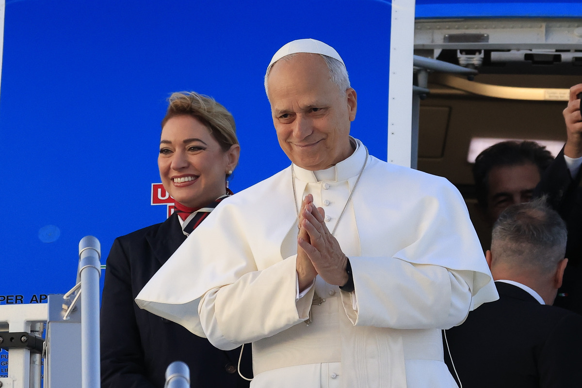 Papa 14. Leo dan dünyaya barış mesajı, Görsel 1
