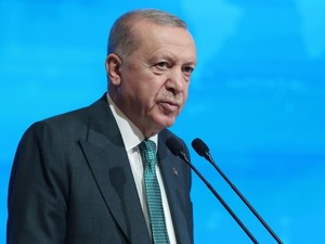 Cumhurbaşkanı Erdoğan, TBMM Başkanı Kurtulmuş'u kabul etti