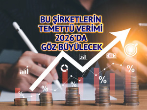 Temett&uuml; verimi y&uuml;ksek, 2026 yılında y&uuml;zde 50'den fazla y&uuml;kselmesi beklenen hisseler