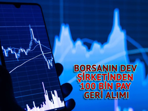 Borsanın dev şirketi duyurdu! 100 bin pay geri alındı