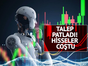 Yapay zek&acirc;ya k&uuml;resel talep patladı! O şirketin hisseleri y&uuml;zde 70'ten fazla y&uuml;kseldi