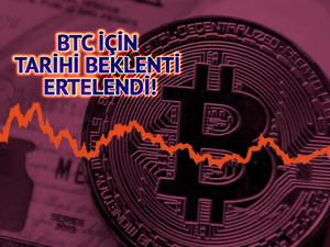 BTC i&ccedil;in tarihi beklenti ertelendi!