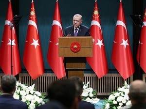 Cumhurbaşkanı Erdoğan&rsquo;dan Kabine sonrası net mesajlar: "B&uuml;y&uuml;k atılımı s&uuml;rd&uuml;receğiz"