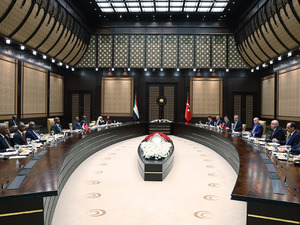 Cumhurbaşkanı Erdoğan ve Sudan lideri Burhan bir araya geldi