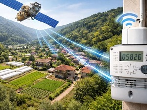 Kırsal b&ouml;lgede elektrik saya&ccedil;ları uydudan okunuyor