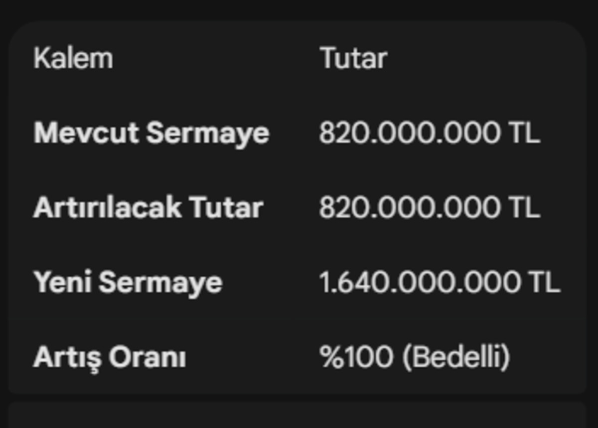 Hediye hisseler yolda: Tam 3 şirket sermaye artışına gidiyor, G&ouml;rsel 2
