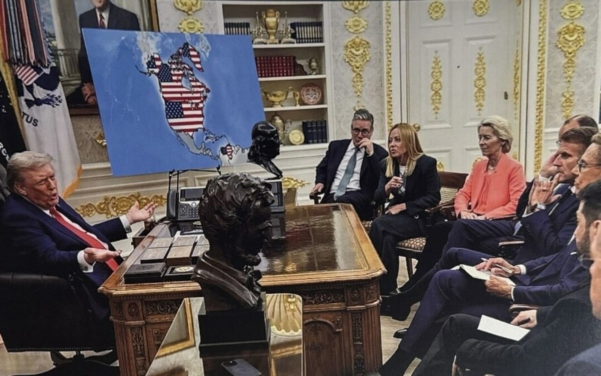 Trump tan dikkat &ccedil;eken Gr&ouml;nland paylaşımı!, G&ouml;rsel 1