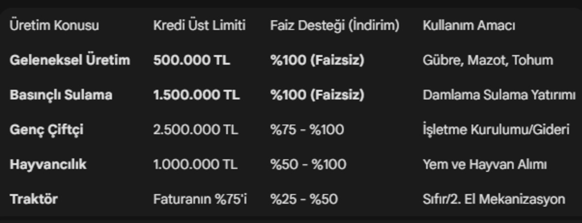 Başvurular başladı: Çiftçiye tam 500 bin TL faizsiz kredi verilecek! İşte tarımsal destek paketi başvuru şartları, Görsel 3