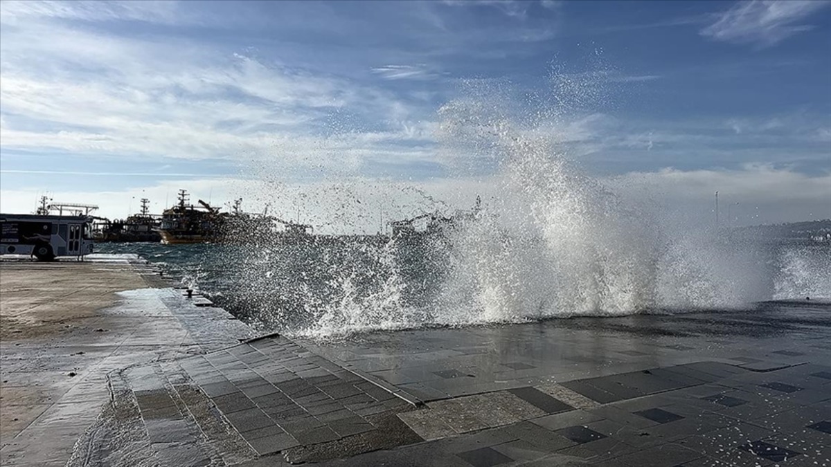 Akdeniz de fırtına, Ege ve Karadeniz de kuvvetli rüzgar uyarısı, Görsel 1