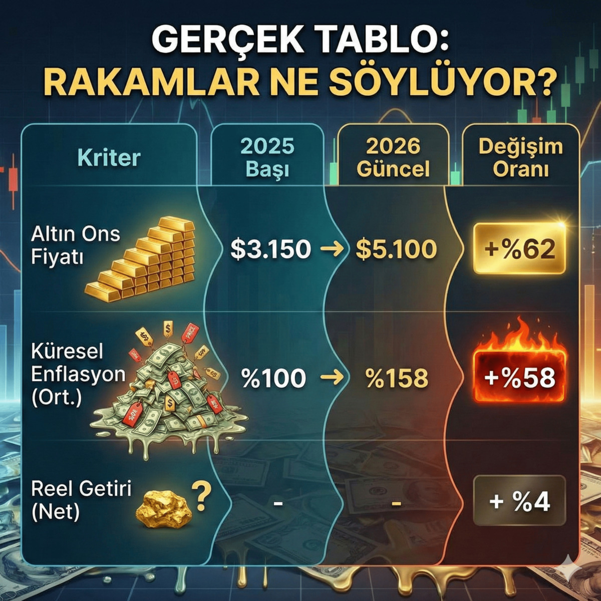 Bank of America ve JPMorgan dan piyasaları sarsan uyarı: "Altın alanlar aslında kârda değil", Görsel 1