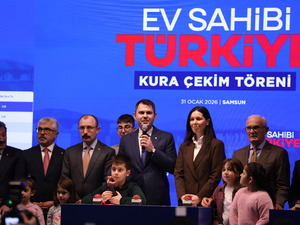 Samsun'da TOKİ konutlarının kurası &ccedil;ekildi