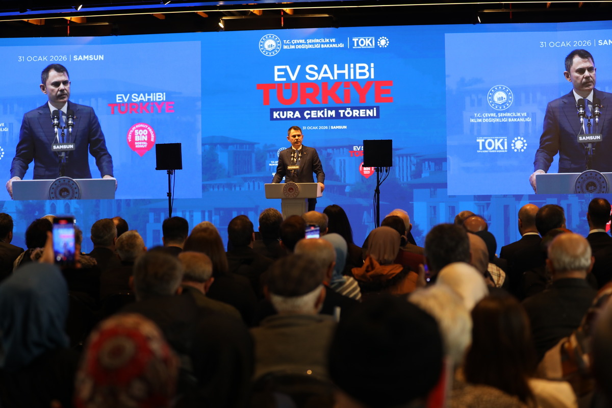 Samsun da TOKİ konutlarının kurası &ccedil;ekildi, G&ouml;rsel 1