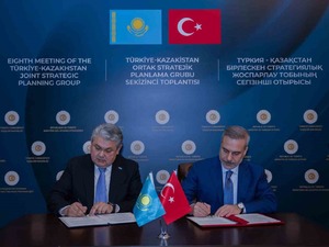 T&uuml;rkiye ile Kazakistan arasında iş birliği planı imzalandı