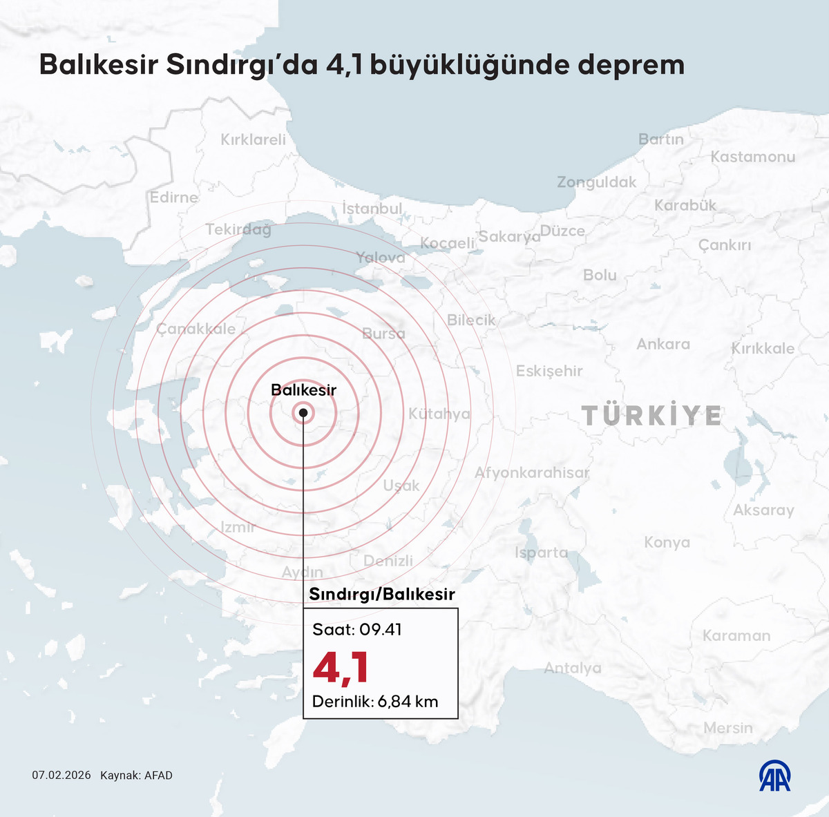 SON DAKİKA|Balıkesir&rsquo;de 4.1 b&uuml;y&uuml;kl&uuml;ğ&uuml;nde deprem!, G&ouml;rsel 1