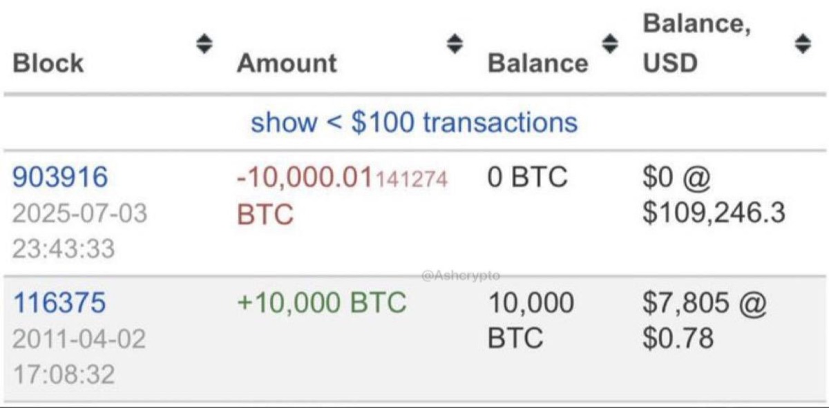 0,78 dolardan 1 milyar dolara: Finans tarihinin en b&uuml;y&uuml;k  HODL  başarısı, G&ouml;rsel 1