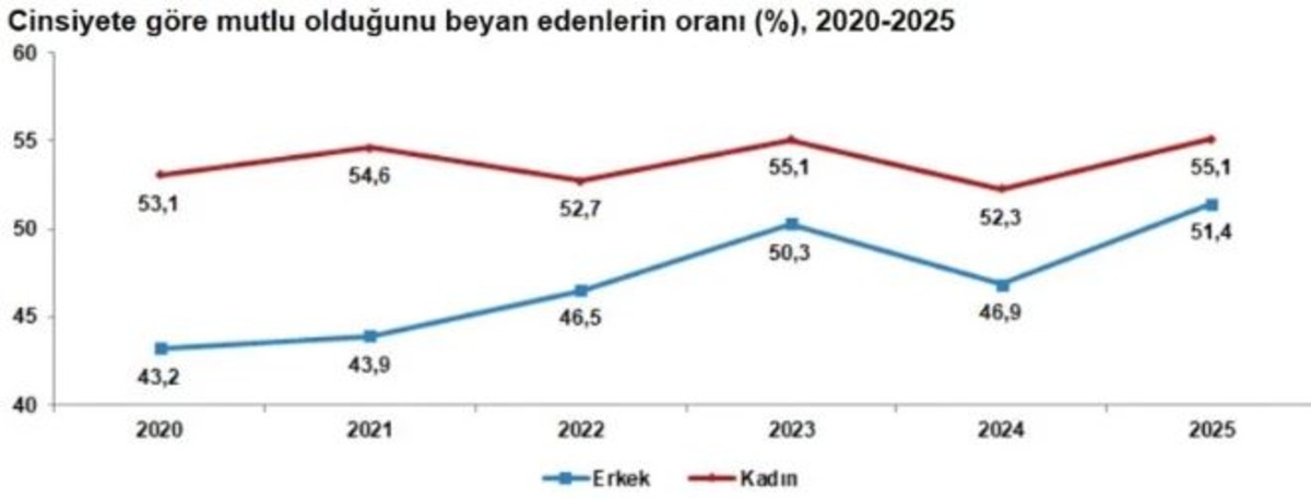 T&Uuml;İK a&ccedil;ıkladı! Mutluluk y&uuml;kseldi ama hayat pahalılığı ilk sırada, G&ouml;rsel 2