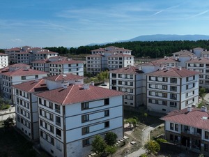 "Y&uuml;zyılın Konut Projesi" kapsamında Bursa'da yapılacak konutların kurası &ccedil;ekildi