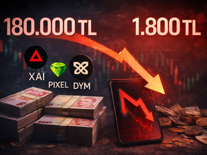 180 bin TL&rsquo;lik kripto yatırımı 2 yıl sonra 1.800 TL&rsquo;ye d&uuml;şt&uuml;