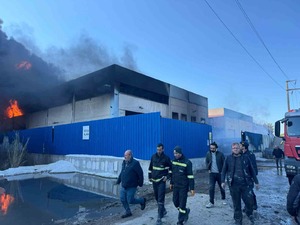 Torbalı&rsquo;da geri d&ouml;n&uuml;ş&uuml;m fabrikasında yangın &ccedil;ıktı