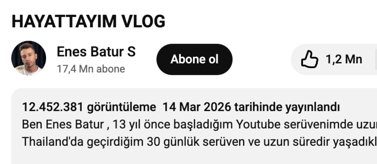 Enes Batur &ldquo;Hayattayım&rdquo; Dedi, 6 Milyon TL Kazandı, G&ouml;rsel 1