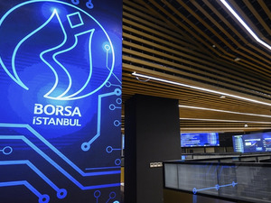 Borsa g&uuml;n&uuml; y&uuml;kselişle kapattı