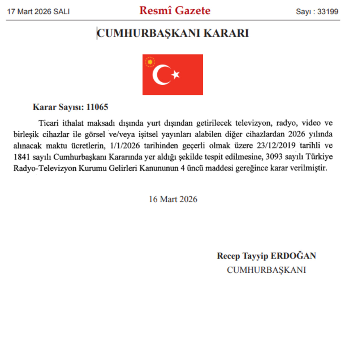Yurt dışından getirilen cihazlara uygulanacak tarife belli oldu: Karar Resmi Gazete’de, Görsel 1