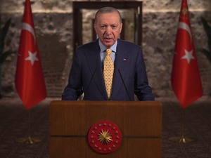 Cumhurbaşkanı Erdoğan: "T&uuml;rkiye g&uuml;vendedir, emin ellerdedir"